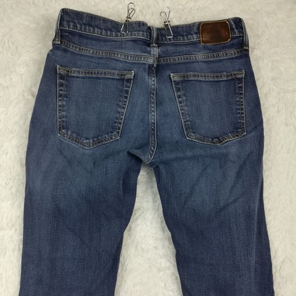 Abercrombie &‎ Fitch Mens Jeans Kennan Straight Blue Denim Medium Wash 30x32 - Picture 4 of 13